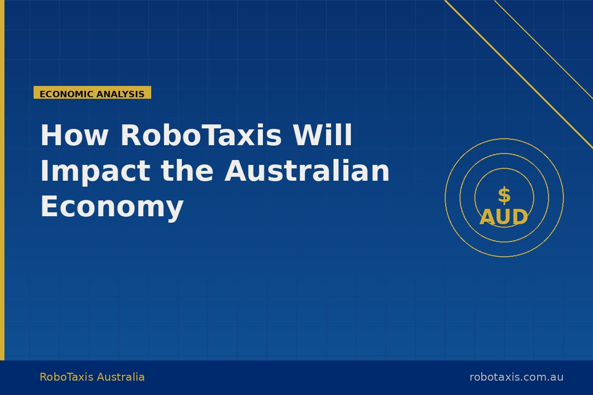 How RoboTaxis Will Impact the Australian Economy